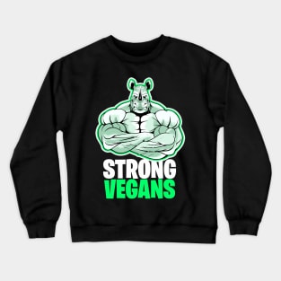 Strong Vegans Crewneck Sweatshirt